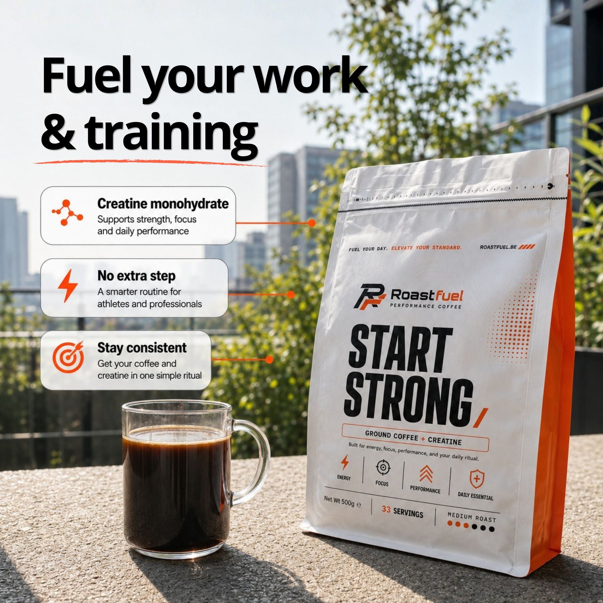 Roastfuel™ - Creatine Boosted Coffee
