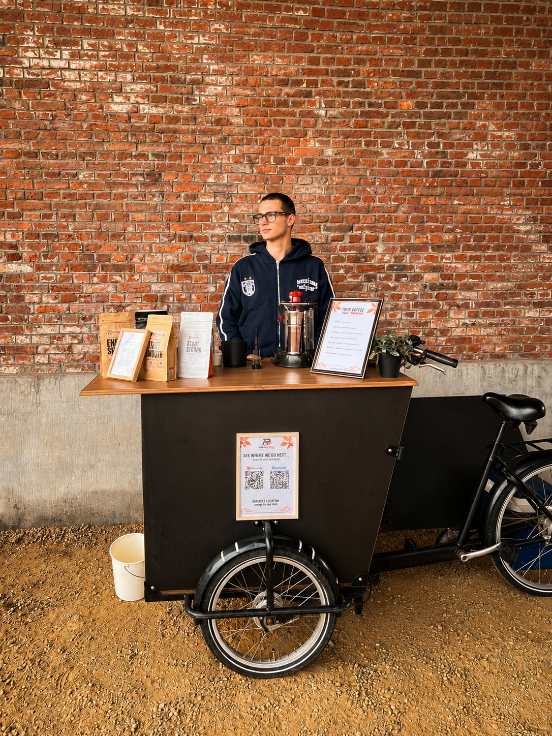 Mobile Coffee Bar Cargo Bike
